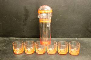 Karaff, 6 glas