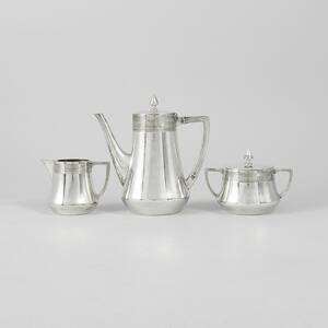 Kaffeservis, 3 delar
