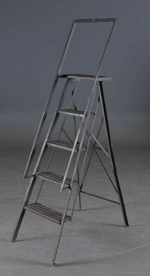 Stege i metall, industridesign