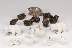 Royal CopenhagenKgl. porc. og Bing Grøndahl. Samling porcelænsfigurer 15