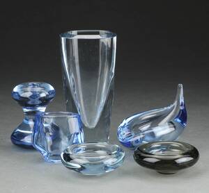 Per Lütken for Holmegaard mfl. samling glas. 6