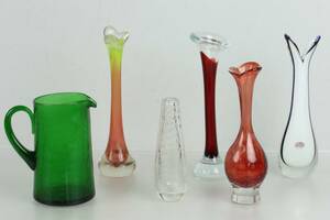 VASER, 5 st, samt KANNA, bl.a. Oxygene, Johansfors, Paul Kedelv, Flygsfors, Orrefors