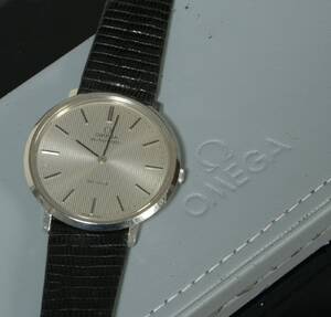 Omega, herrearmbåndsur, model De Ville Automatic i Omega æsker