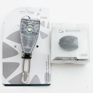 CYKELLAMPOR, 2 st, Sigma Micro Bike Attitude