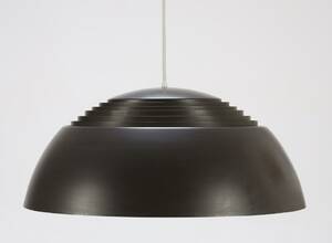 Arne Jacobsen 1902-1971 AJ pendel, grå overskærm