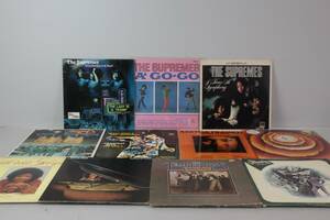 VINYLSKIVOR, 11 st, LP, bl.a. The Supremes, Aretha Franklin, Stevie Wonder, Gloria Gaynor