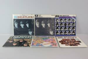 THE BEATLES, vinylskivor, 6 st, LP