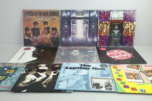 VINYLSKIVOR, 10 st, LP, 9 st, Maxi, 1 st, bl.a. The Leather Nun, Woodentops
