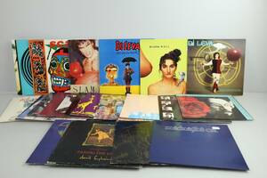 VINYLSKIVOR, 25 st, LP, 15 st, Maxi, 10 st, bl.a. Dileva, Slammer