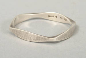 Armband, silver, Roland Lantz, 1974, samt halsband 2
