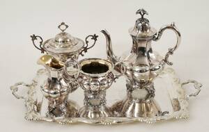 Nysilver 5 delar