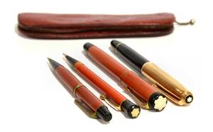 Montblanc. Vintage fyldepenne og pencils4