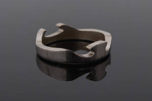 Nina Koppel for Georg Jensen, Fusions ring, 18 kt. hvidguld 449