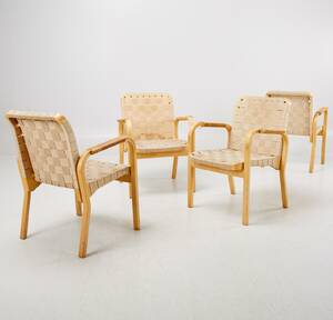 Alvar Aalto, karmstolar modell 45 4