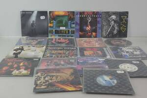 VINYLSKIVOR, 18 st, singlar, bl.a. Iron Maiden, ACDC, Saxon, Dead, Alice Cooper