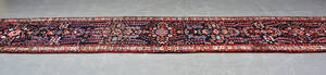 Handknuten gallerimatta, Mehraban, old. 503 x 79 cm