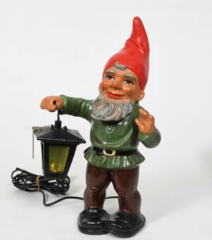 Tomte med lykta
