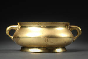 Kinesisk røgelseskar af bronze, 17001800-tallet