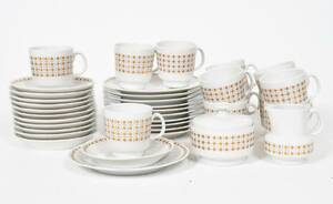 Kaffeservis, Scherzer Bavaria, 1960-tal