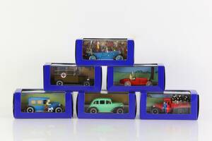 SAMLARBILAR, 6 st, In Tintins car, Atlas Editions, från Tintin i Amerika