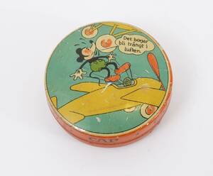 Burk med lock, CAP