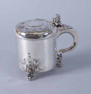 David Andersen, Oslo, stop, barockstil, 1960-tal, silver, vikt 810 gram