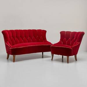Soffa, fåtölj
