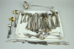 BESTICKUPPSATS, 78 delar, Gammal Fransk, nysilver