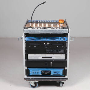 DJ-UTRUSTNING, rack i travel case