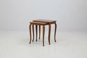 SATSBORD, mahogny, rokokostil, 1900-tal