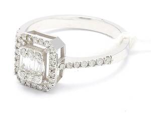 Ring vitguld 14K