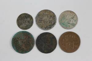 MYNT, 6 st, Karl XII, 1697-1718, bl.a. silver
