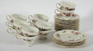 Kaffeservisdelar, Rosenthal Pompadour
