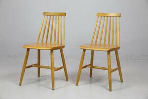 PINNSTOLAR, ett par, björk, Tellus, IKEA, 1960-tal