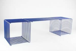 Verner Panton. Wire Cube i farven Monarch. 3