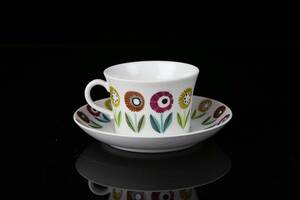 EVA BLADH, kaffegods, 6 st, Bellis, Upsala-Ekeby, Karlskrona