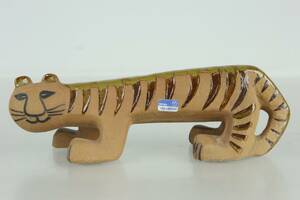 LISA LARSON, figurin, Tiger, ur serien Afrika, Gustavsberg, 1965-1975