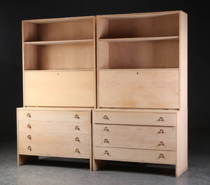 Hans J. Wegner. Reolsystem, Ry Møbelfabrik 4