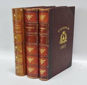 21 st böcker Stockholm 1897 I-II Stockholms borgerskap