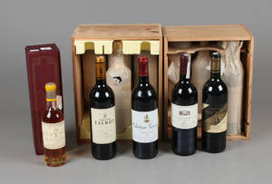 12 fl. diverse Bordeauxvin. 12