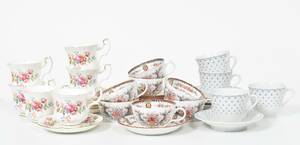 Kaffekoppar, Rörstrand samt Royal Albert