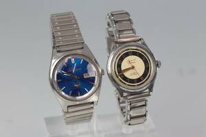 ARMBANDSUR, 2 st, Citizen Seven Star Deluxe resp Royal Waterproof, stål
