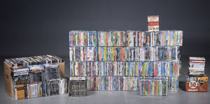 Stort parti DVD film ca. 850