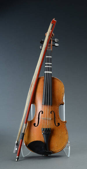 Violin fra 1800-tallet, af ubekendt violinbygger Denne vare er sat til omsalg under nyt varenummer 4106267