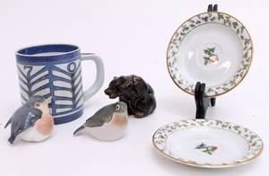 Parti porslin, 6 delar. Bing o Gröndal, Royal Copenhagen. Danmark. 6