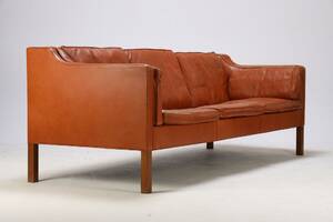 Børge Mogensen 1914-1972 Tre-personers sofa, model 2213