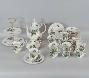 Kaffeservis, England, Mayflower, 30 delar