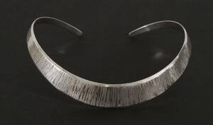 Halsring i silver, K-E Palmberg, Alton, 1973