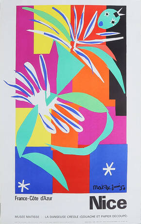HENRI MATISSE, affisch, Mourlot Paris.