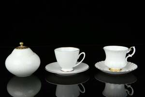 DEL av kaffeserviser, Rosenthal, Hackefors, Royal Albert